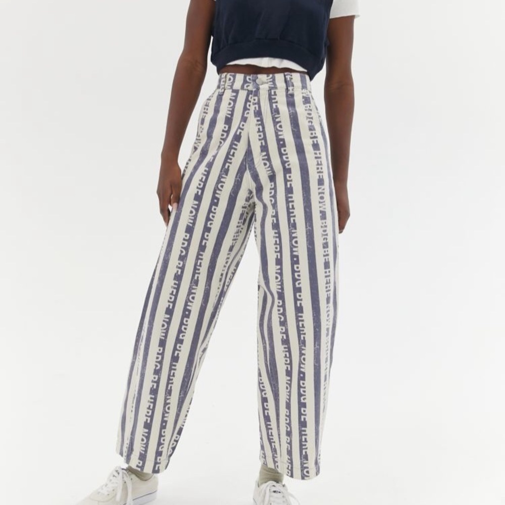 BDG high rise extreme baggy logo jeans